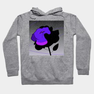 Purple Rose Hoodie